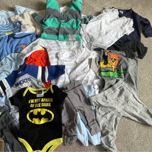 30 piece lot baby Boys clothing 0-3 months